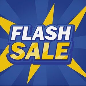 High-Performance Camera Flash - Blue and Yellow